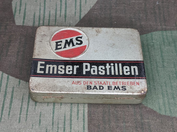 WWI-era German Emser Pastillen Pill Container (Sore Throat & Cough)