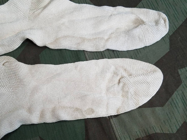 German Cream-Colored Socks Mens Size 11 -12