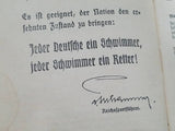 2 1936 Olympic Sport Books (Swimming and Ice Skating)