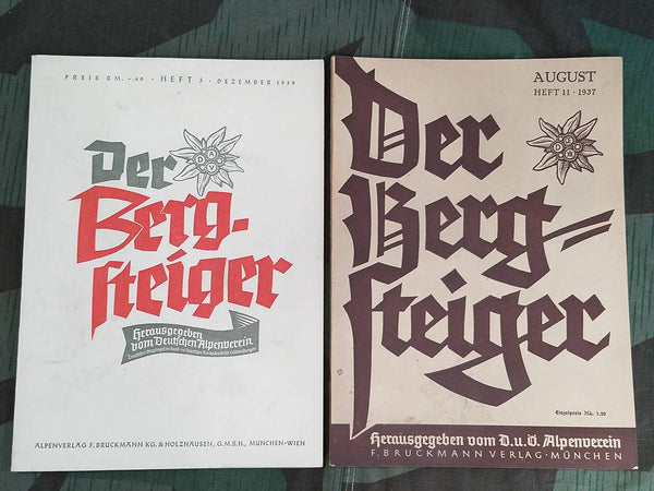 Der Bergsteiger Magazine 1935-1938