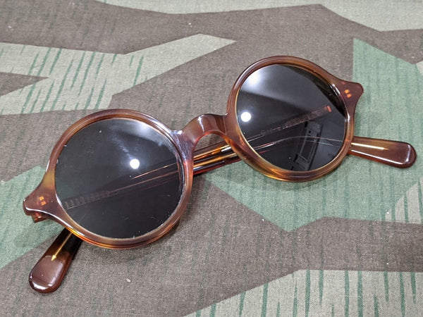 German Tortoise Shell Round MG Blendschutzbrille Sunglasses