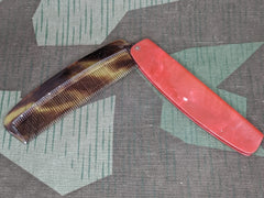 Folding Celluloid Pocket Comb