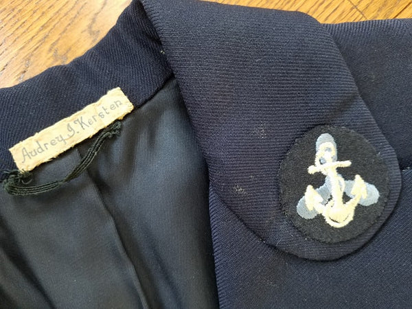 Original WAVES Women's Navy Uniform Tunic