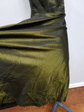 German Green Iridescent Gown DRP <br> (B-33" W-27" H-40")