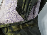 German Green Iridescent Gown DRP <br> (B-33" W-27" H-40")