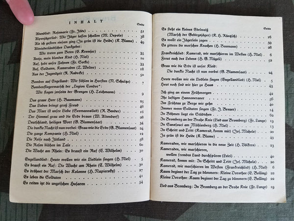 Das Neue Soldaten Liederbuch Song Books (Set of 3)
