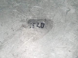 1940 Aluminum Butter Dish w/ Glass Insert