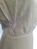 OD Army Nurse Off-Duty Dress <br> (B-42" W-28" H-37")