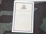 Original Max Krause Letter Paper Set