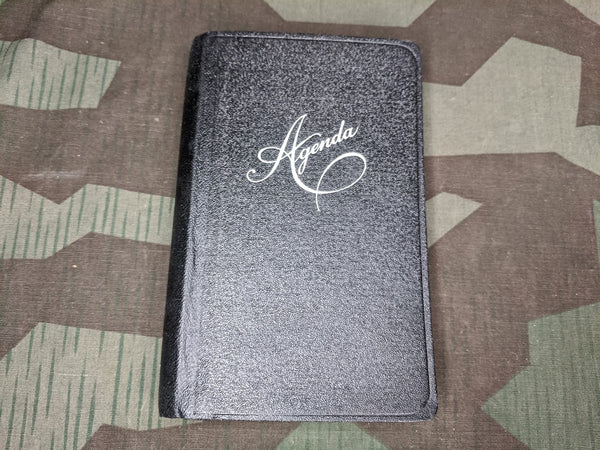 German Agenda Calendar Book