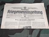 1934 German Veterans Newspaper