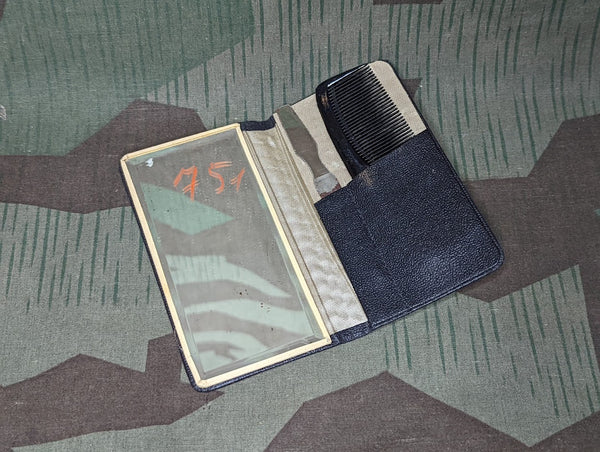 Travel Mirror, Comb and File Set