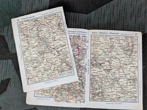 Kraft Durch Freude KDF Pocket Atlas