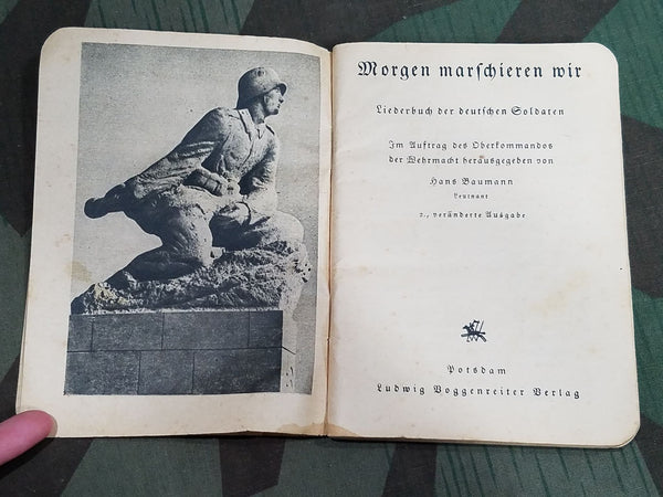 Morgen Marschieren Wir Soldier's Song Book