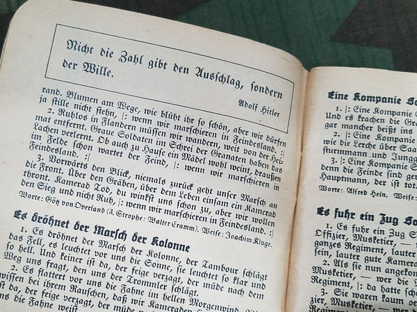 Morgen Marschieren Wir Soldier's Song Book