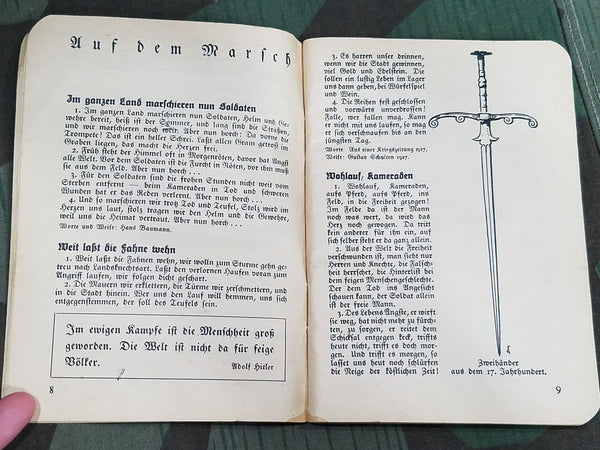 Morgen Marschieren Wir Soldier's Song Book