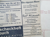 Bank Transfer Form Booklet 1943