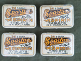 New Old Stock 1930s US. Spartan Aspirin Tin