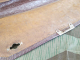 German Small Brown Vinyl Briefcase
