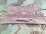 German Small Brown Vinyl Briefcase