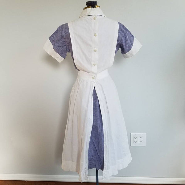 Nurse Uniform - Dress and Apron <br> (B-35" W-24" H-34")