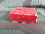 Salem Gold Cardboard Cigarette Box