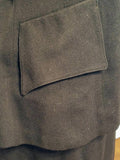 Brown Wool Skirt Suit <br> (B-35" W-27" H-37")