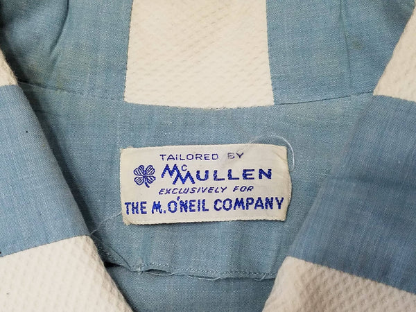 "Tailored by McMullen Exclusively for the M. O'Neil Company" Vintage Clothing Dress Label 1940s