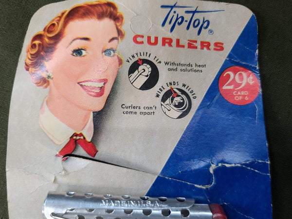 Tip Top Curlers on Card