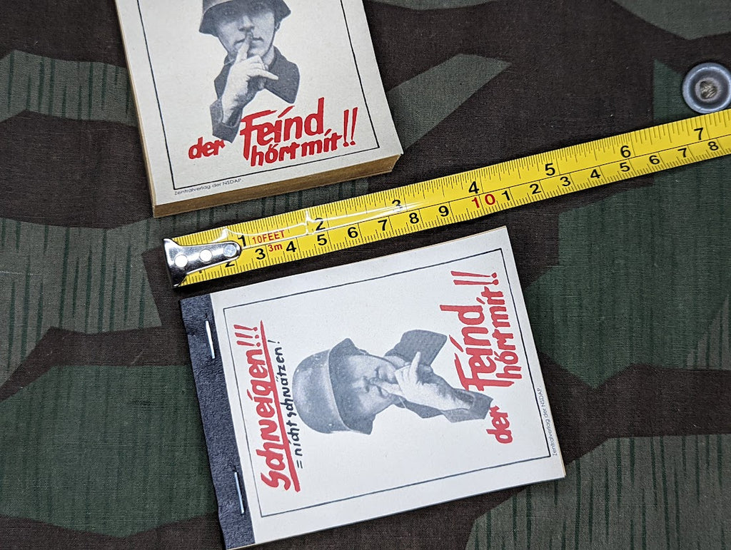 New Small Notebooks Feind Hört Mit