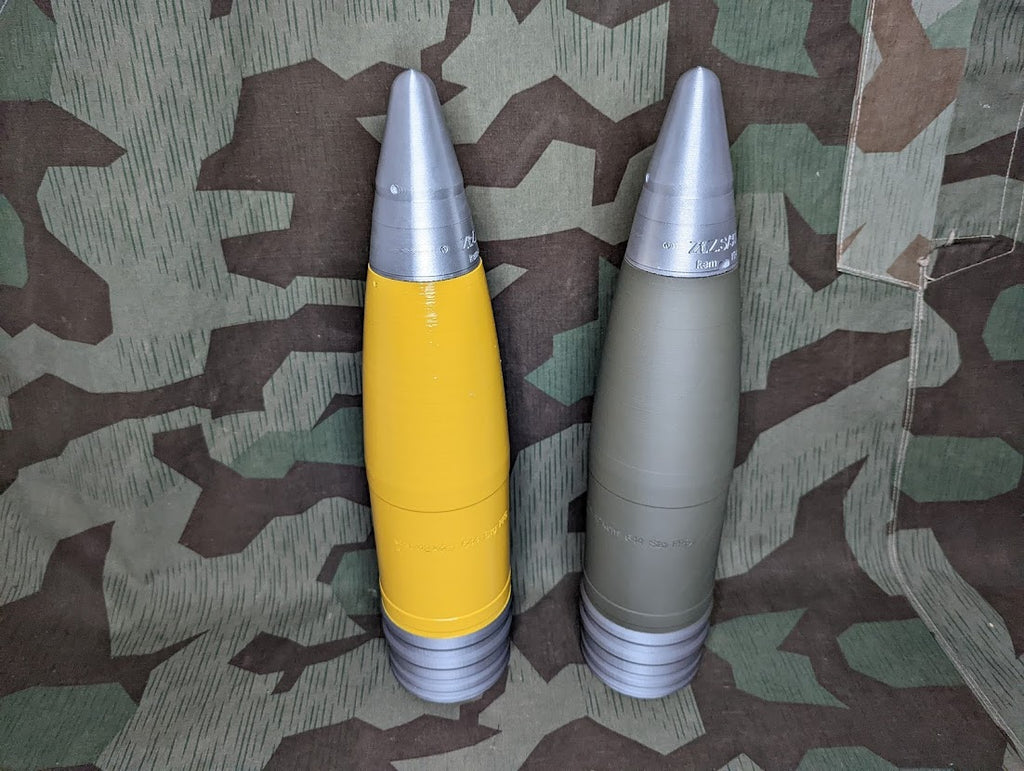 3D Flak 88 Shell 2 Parts - PLA