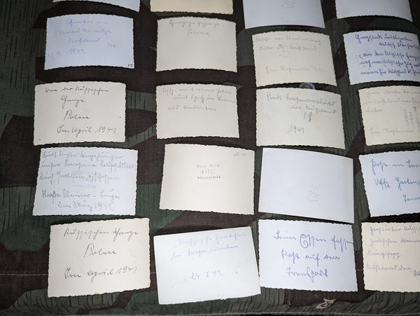 German Soldier's Photo Lot 40 Pieces