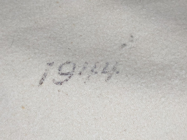 M.D. U.S. Army Wool Blanket 1944 Moth Holes & Stains
