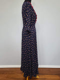 Flower Print Robe <br> (B-40" W-28" H-48")