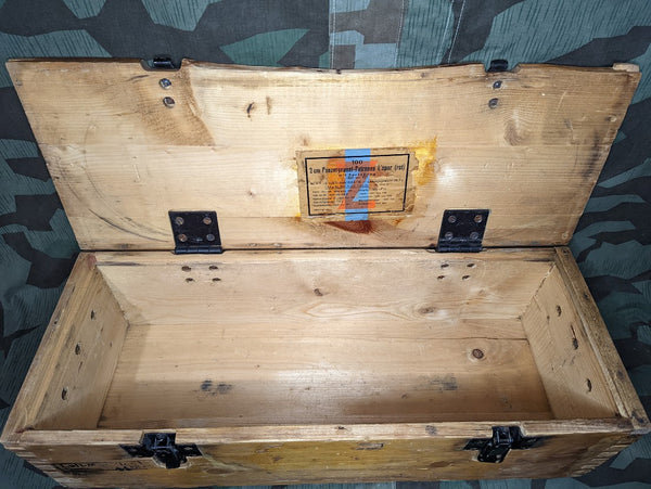 German 2cm Luftwaffe Flak Box G.I. Shipping Box