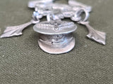 Army Air Corps Hat Necklace Sterling