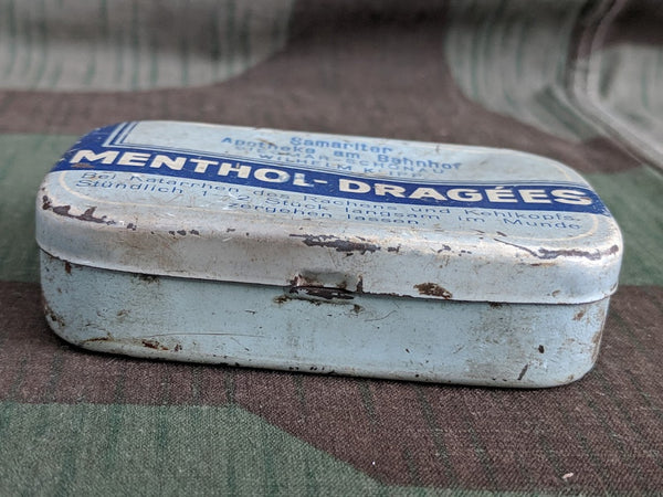 Menthol Dragees Tin Samarlter Apotheke