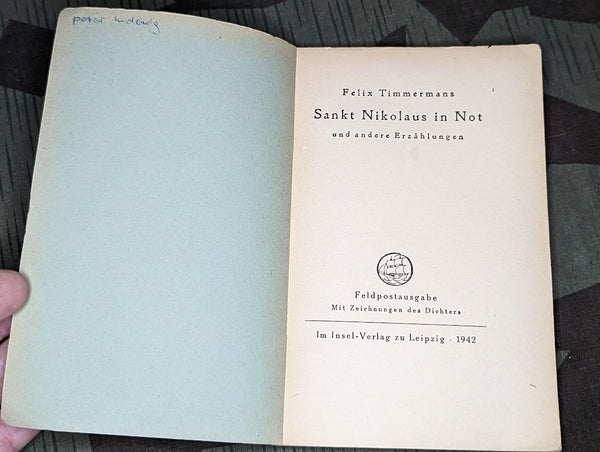Feldpostausgabe Booklet Sankt Nikolaus in Not