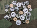 Sewing Set: Buttons, Thread, Safety Pins