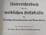 DRK Red Cross Course Book for Female Personnel 1936
