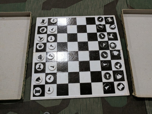Chess Game Set Schach Mühle Dame Complete