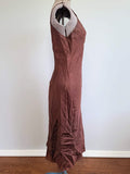 Reddish-Brown Slip (as-is) <br> (B-34" W-29" H-36")