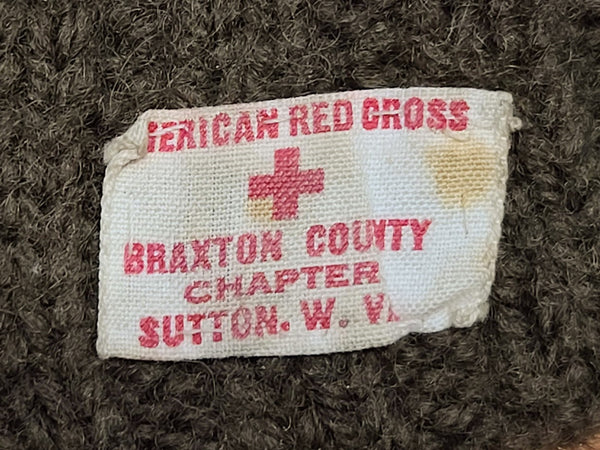 American Red Cross Knit Scarf