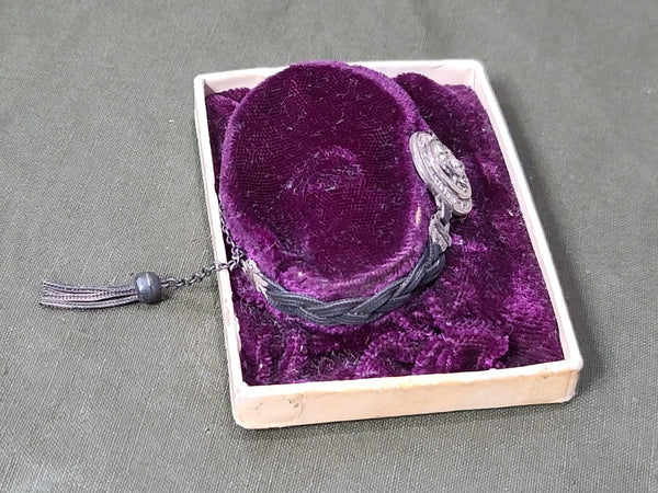 Adjustable Marine Corps Sterling Sweetheart Bracelet in Box