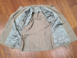 WAC Khaki Jacket 38S <br> (B-41.5" W-36")
