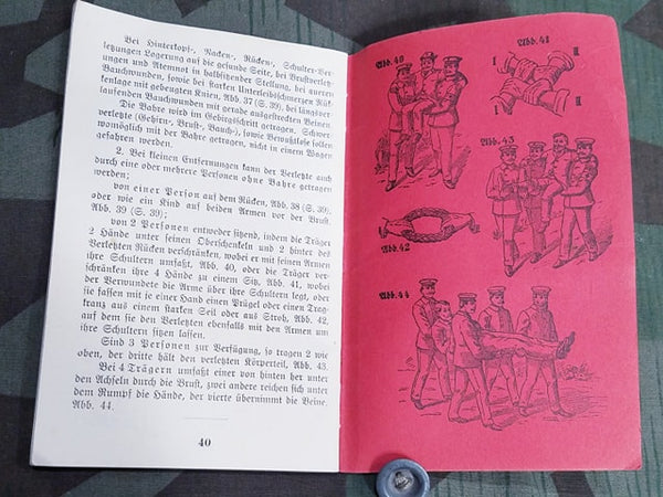 Das Samariterbüchlein WWI Medical Book
