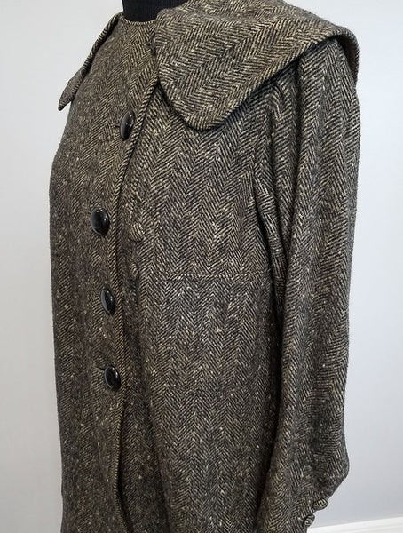 German Gray Wool Coat