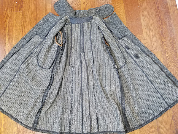 German Gray Wool Coat