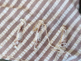 NOS 1944 Roll of 10 Seersucker Nurse Hats