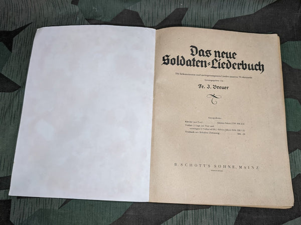 Big Soldaten Liederbuch Piano Song Book